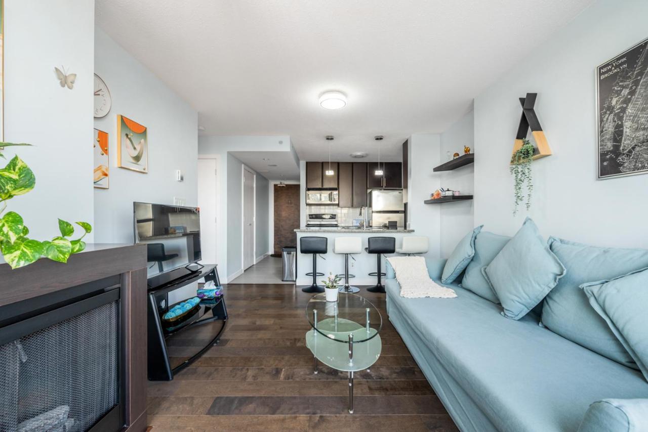 Downtown 1 Bedroom Water View Condo Vancouver Exterior foto