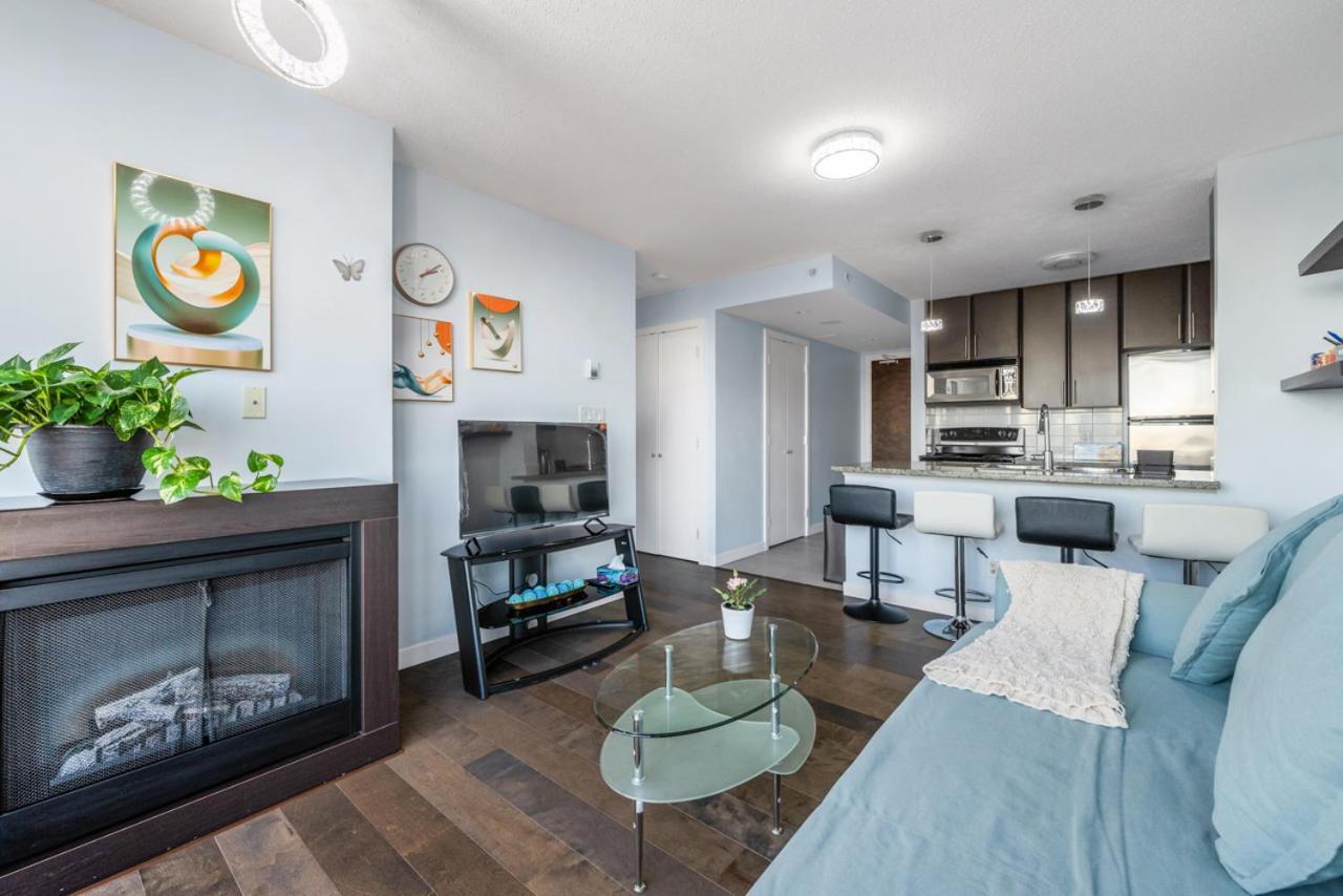 Downtown 1 Bedroom Water View Condo Vancouver Exterior foto