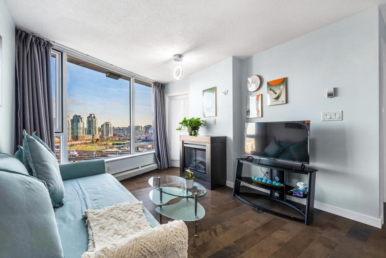 Downtown 1 Bedroom Water View Condo Vancouver Exterior foto